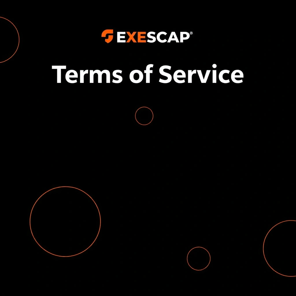 Abstract dark background with orange accents